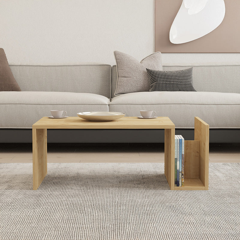 Холна маса Poko от дъб 86,8x50x32,4 см