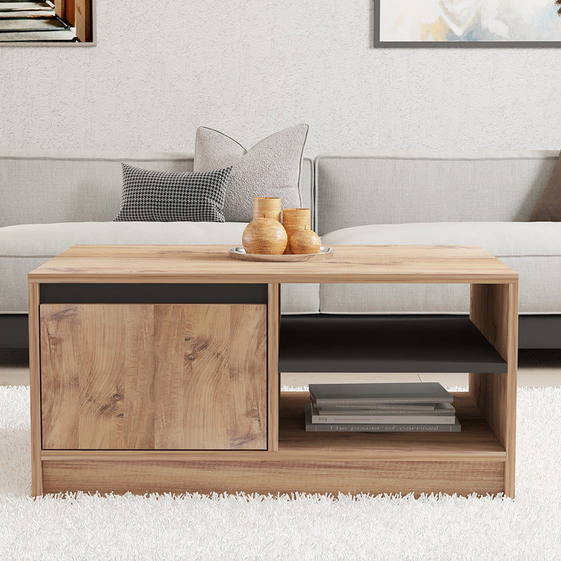 Холна маса Narli в нюанс sonoma 90x60x45см