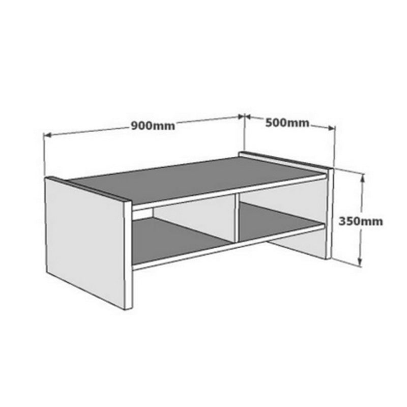 Холна маса Tiena в нюанс дъб 90x50x35см