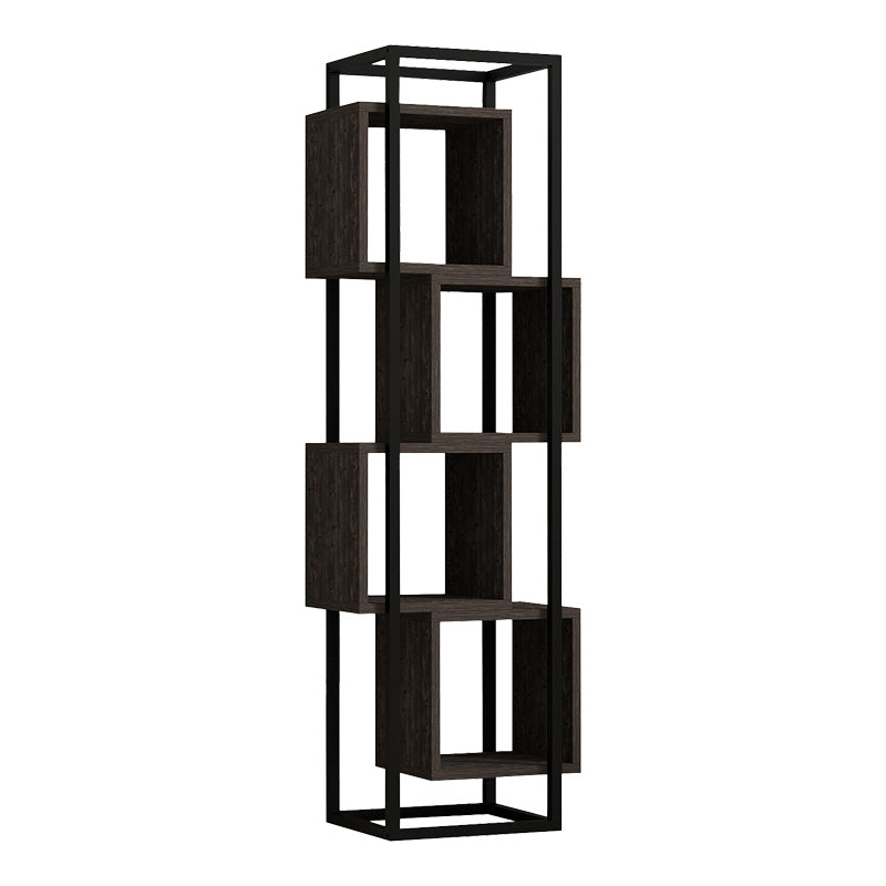 Етажерка Gridur цвят тъмен орех 44x29x140см