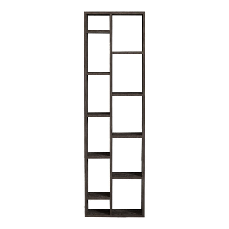Библиотека Minicu цвят тъмен орех 44,4x19,6x150 см