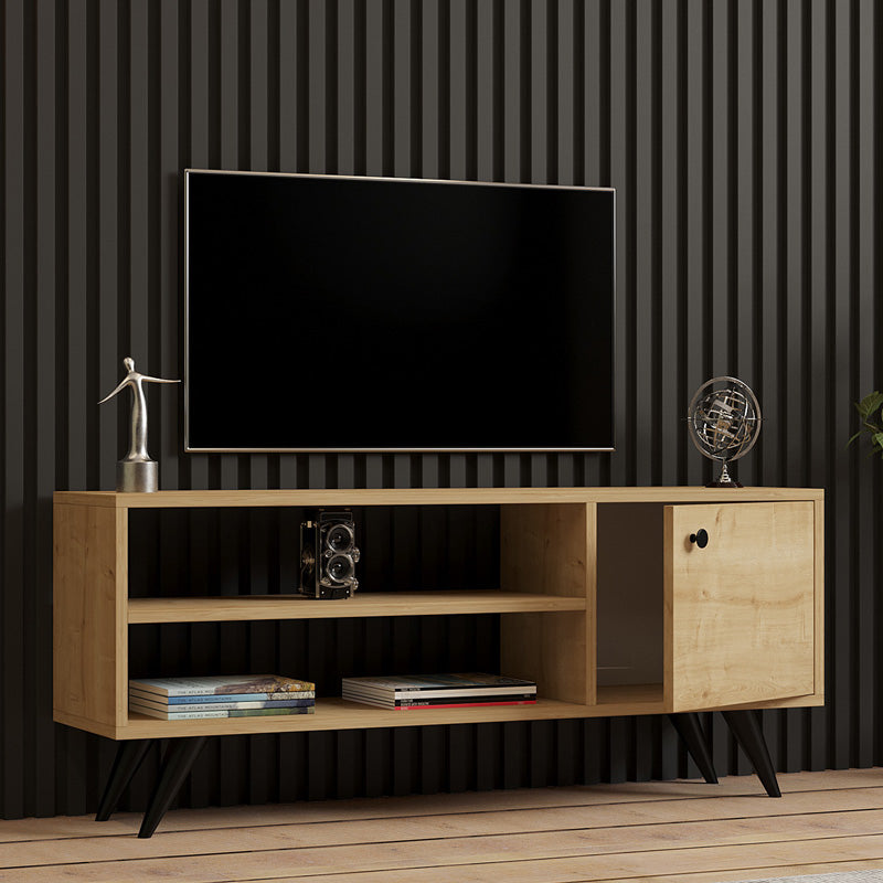 ТВ шкаф WISON цвят дъб 120x29x50см