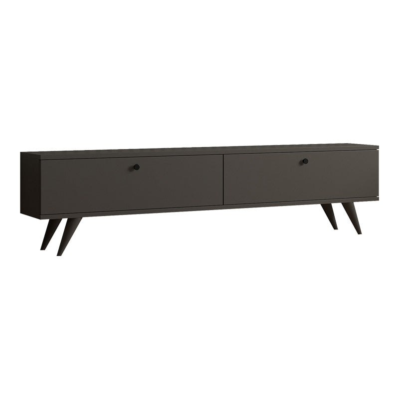 ТВ шкаф JATE цвят антрацит 160x25x40см