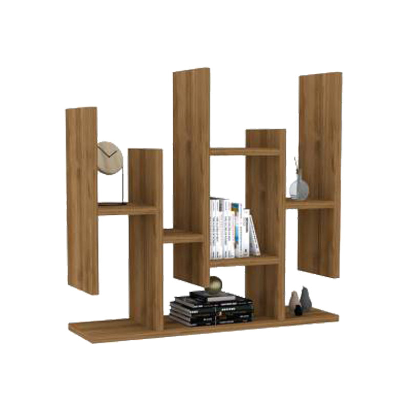 Стенен рафт Bemba цвят орех 70x19,6x68,8 см