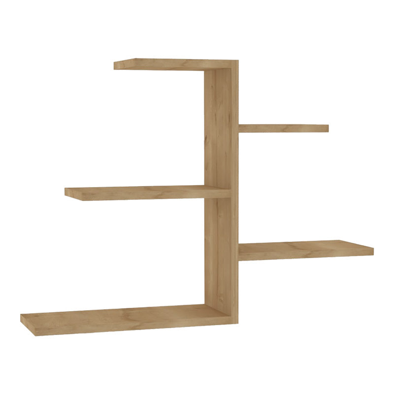 Стенен рафт Callum цвят дъб 82,2x19,6x48см