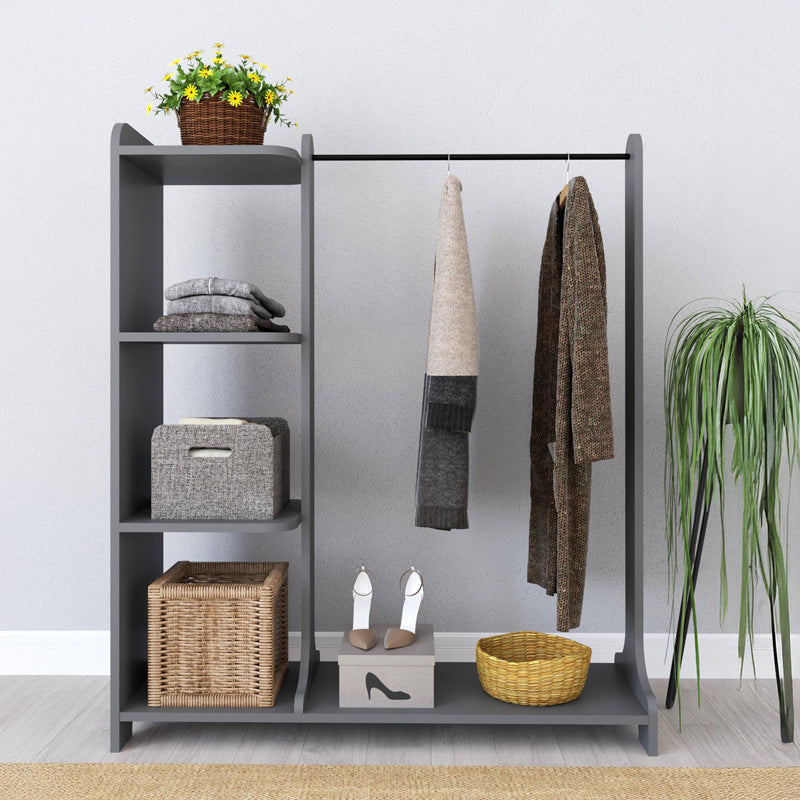 Входна мебел Renesme в нюанс антрацит 106x45x128см