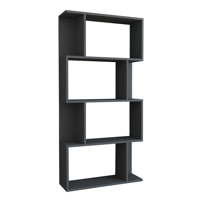 Етажерка Kadu в цвят антрацит 72x22x147см