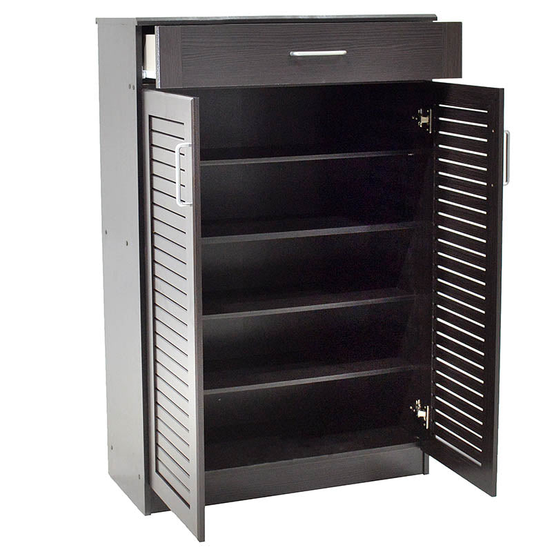 Шкаф за обувки SANTE 20 чифта венге 80x37x123см