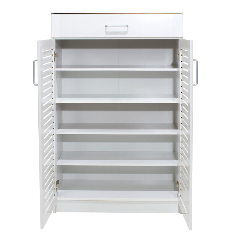 Шкаф за обувки SANTE  20 чифта бял 80x37x123см
