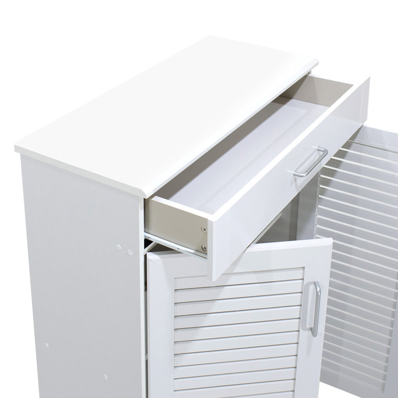 Шкаф за обувки SANTE  20 чифта бял 80x37x123см