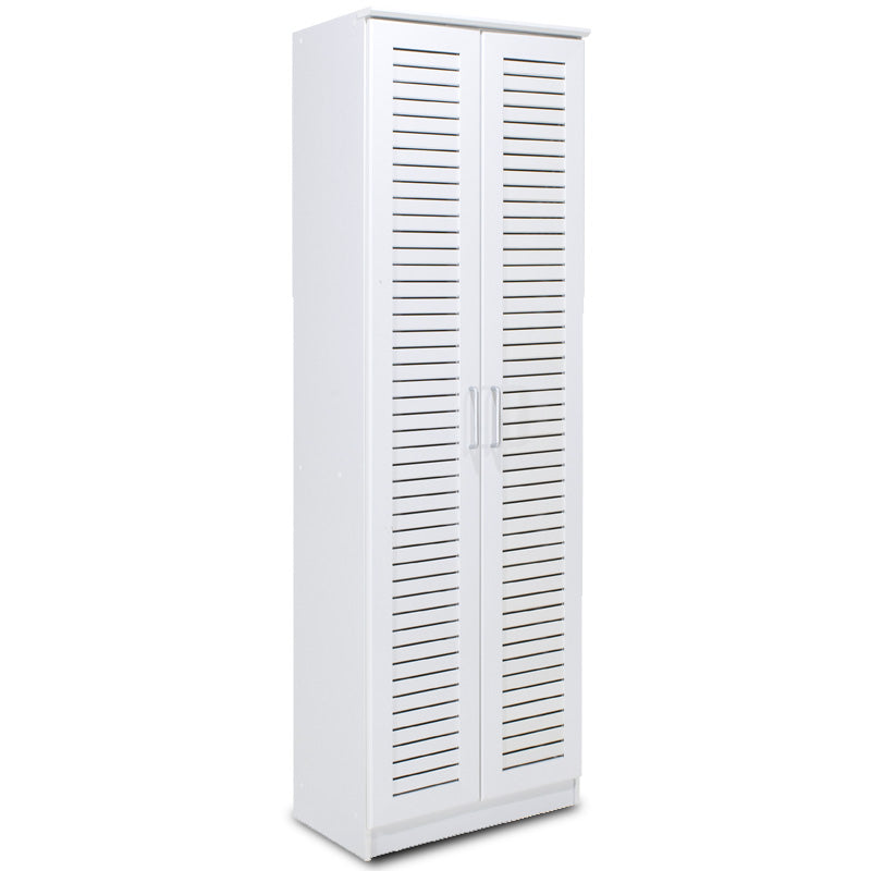 Шкаф за обувки  SANTE  21 чифта  бял 60x37x183см