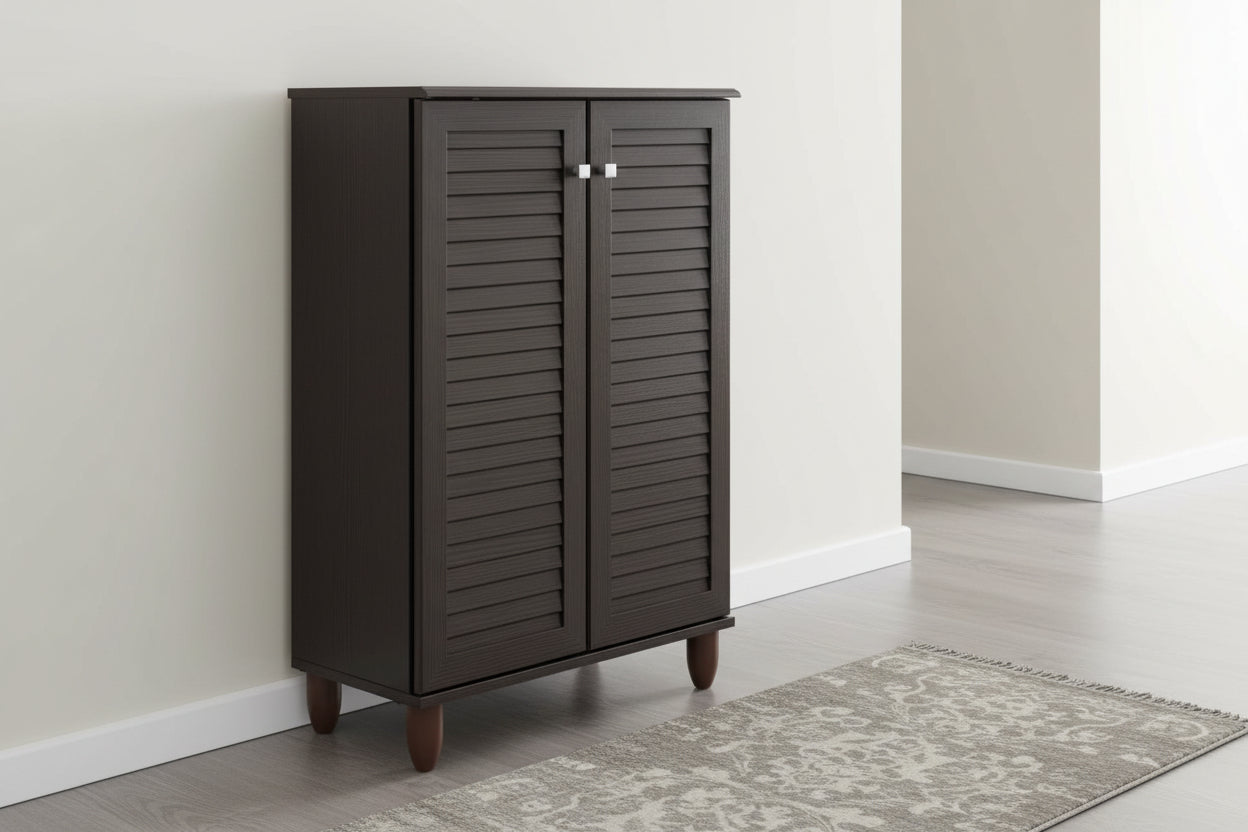 Шкаф за обувки SANTΟ 10 чифта венге 60x34.5x91.5cm