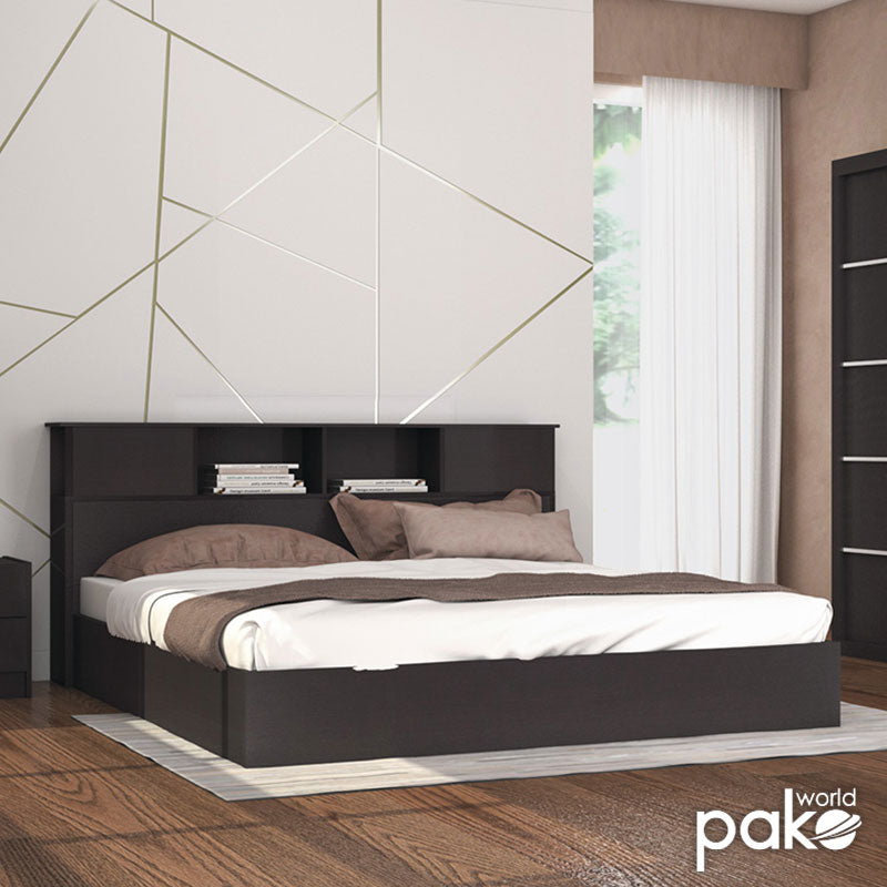 Нощно шкафче Olympus с 2 чекмеджета цвят венге 47,5x40,5x40,5