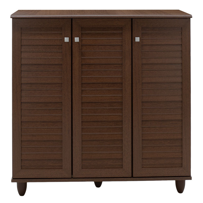 Шкаф за обувки SANTΟ 16 чифта орех 89.5x34.5x91.5cм
