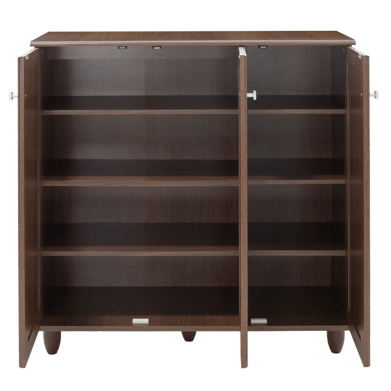 Шкаф за обувки SANTΟ 16 чифта орех 89.5x34.5x91.5cм