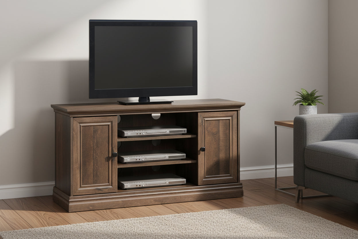 Тв шкаф  Mozart цвят орех 121x40x65см