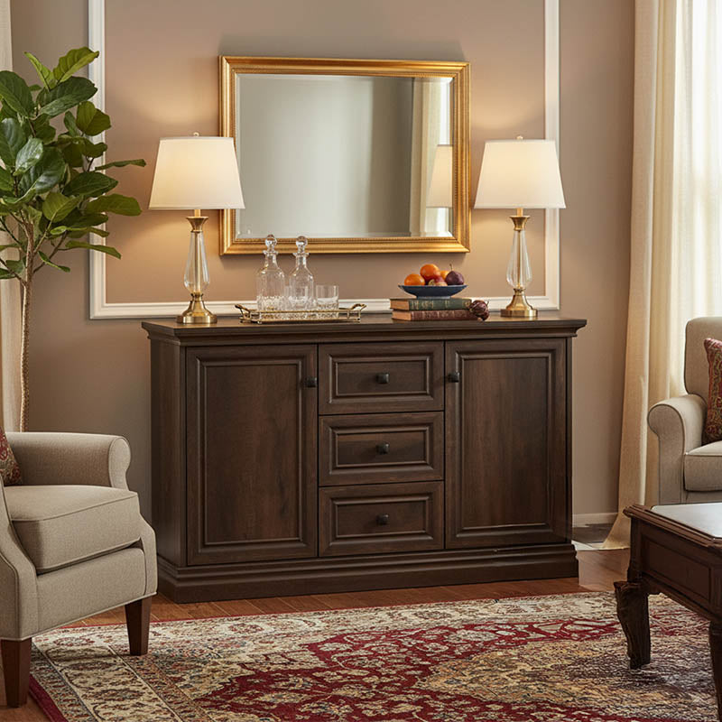 Бюфет Mozart в цвят орех 121x40x76,5см