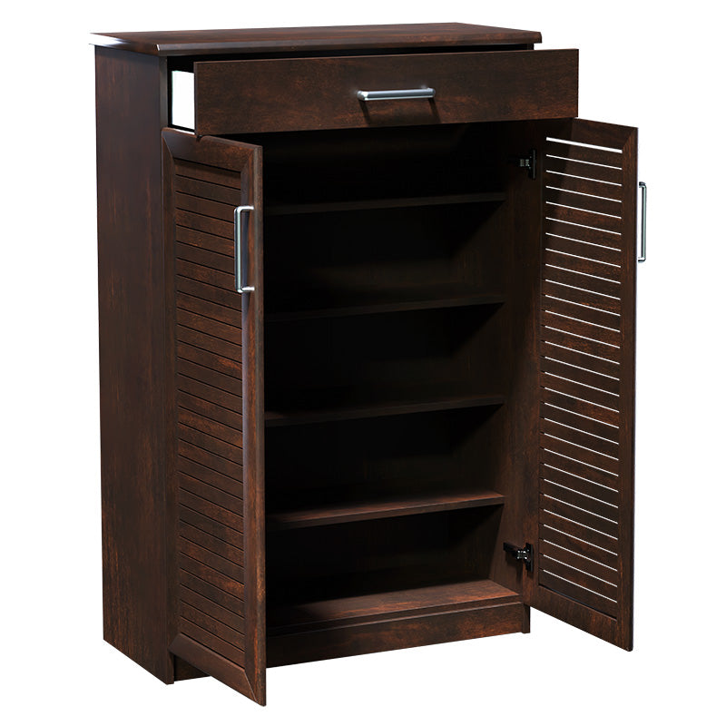 Шкаф за обувки SANTE 20 чифта античен орех 80x37x123см