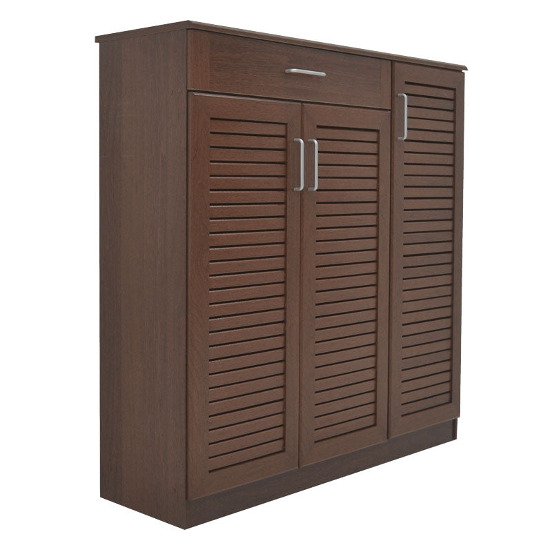 Шкаф за обувки SANTE 30 чифта орех 120x37x123см