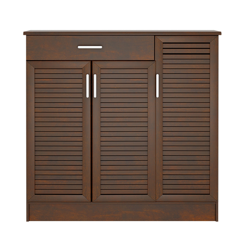 Шкаф за обувки SANTE 30 чифта орех 120x37x123см