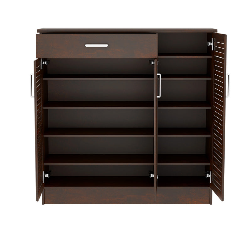 Шкаф за обувки SANTE 30 чифта орех 120x37x123см