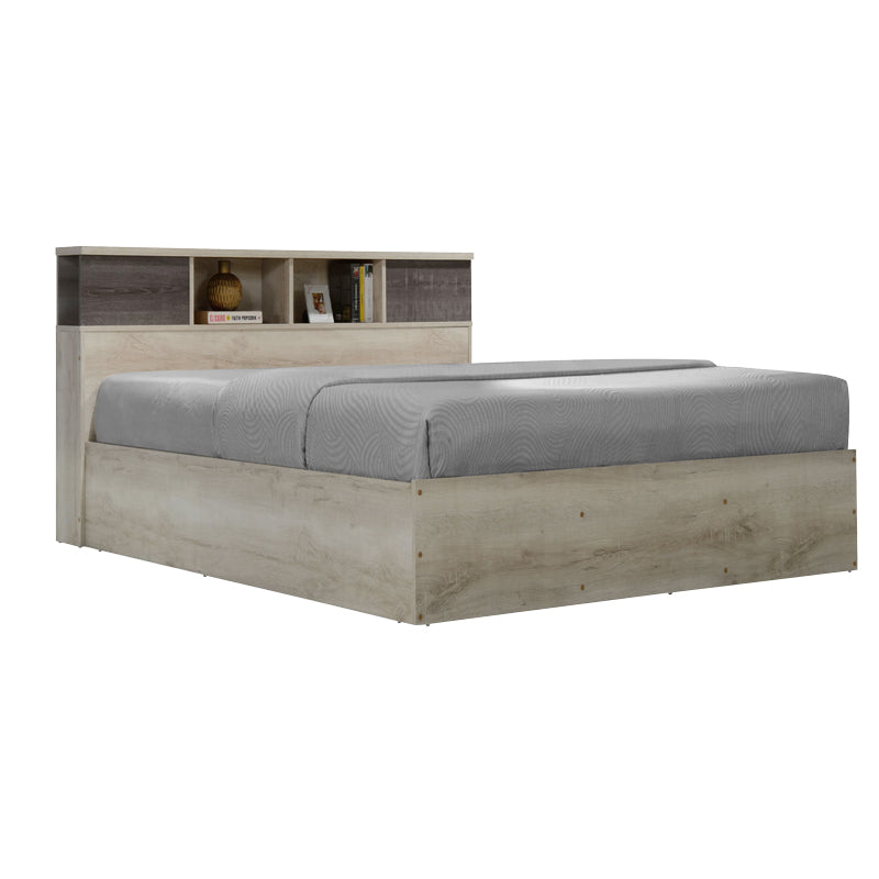 Двойно легло OLYMPUS в цвят дъб кастило 140x200см