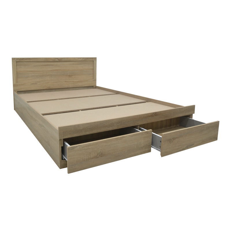 Легло  OLYMPUS с чекмедже в светъл дъб 150x200см