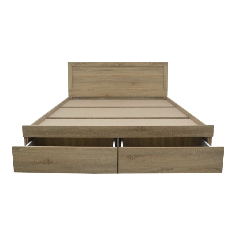 Легло  OLYMPUS с чекмедже в светъл дъб 150x200см