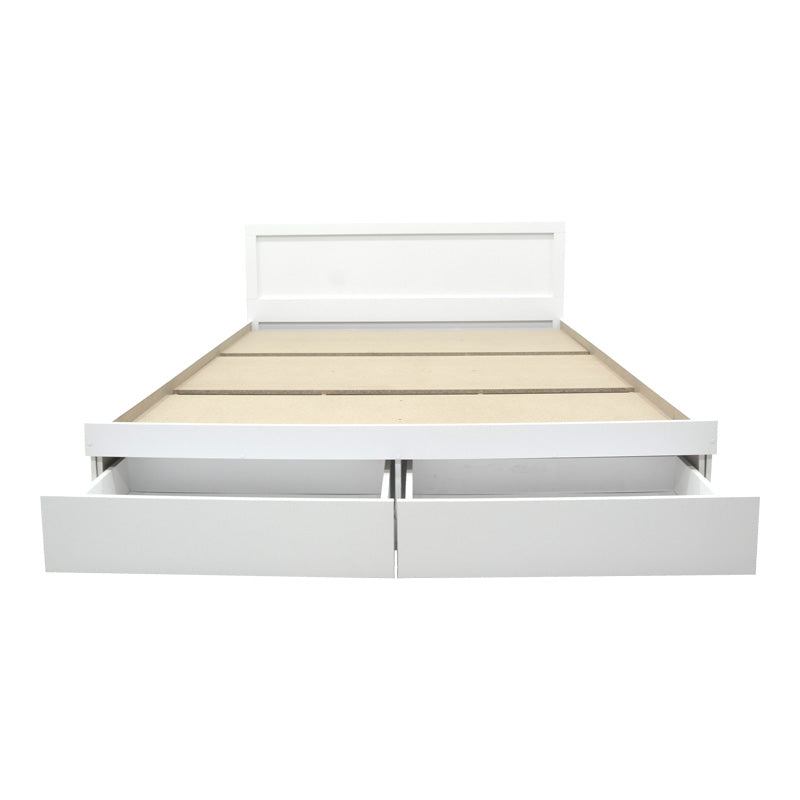 Легло Оlympus с чекмедже в бял цвят 120х200см