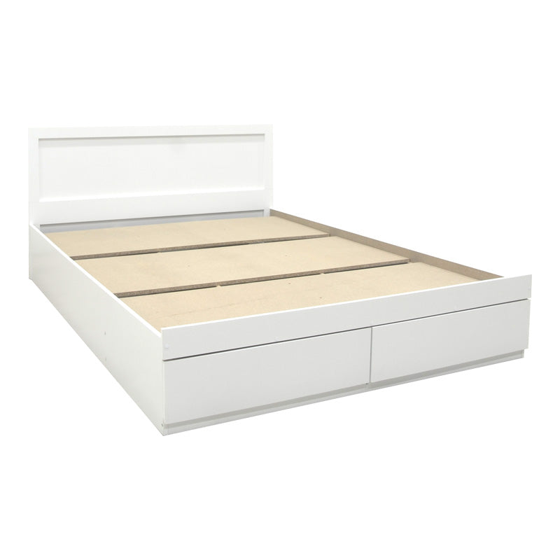 Легло Olympus с чекмедже в бял цвят 140х200см