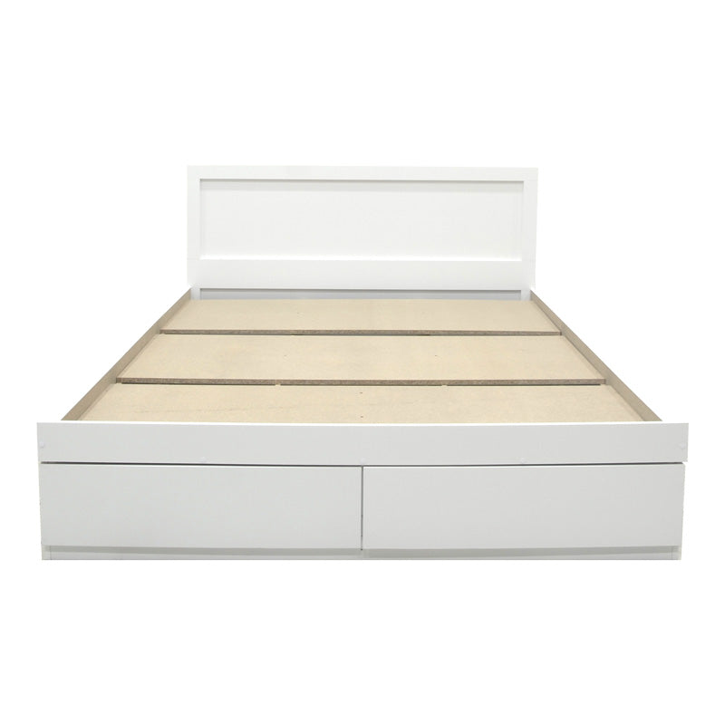 Легло Olympus с чекмедже в бял цвят 140х200см