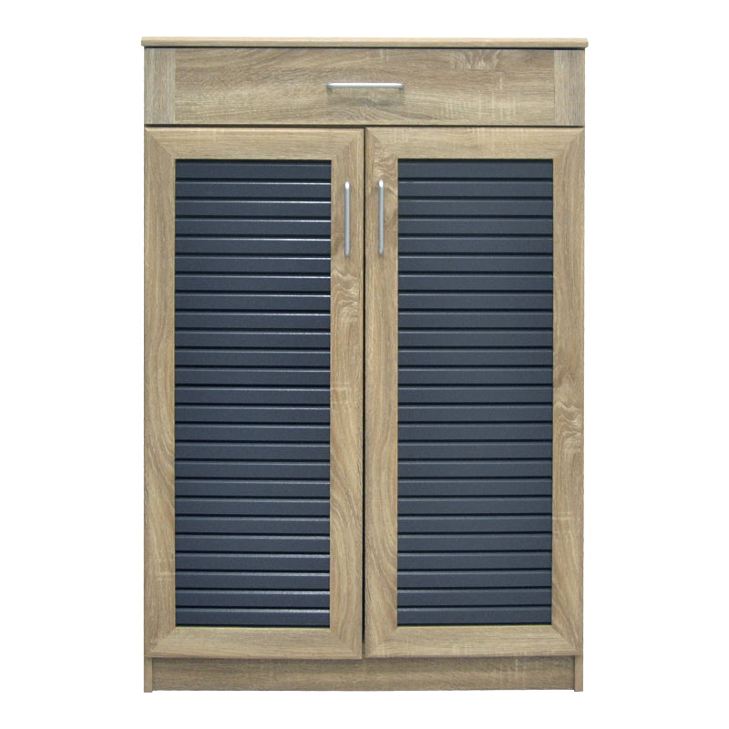 Шкаф за обувки SANTE 20 чифта сонома - тъмносив цвят 80x37x123см