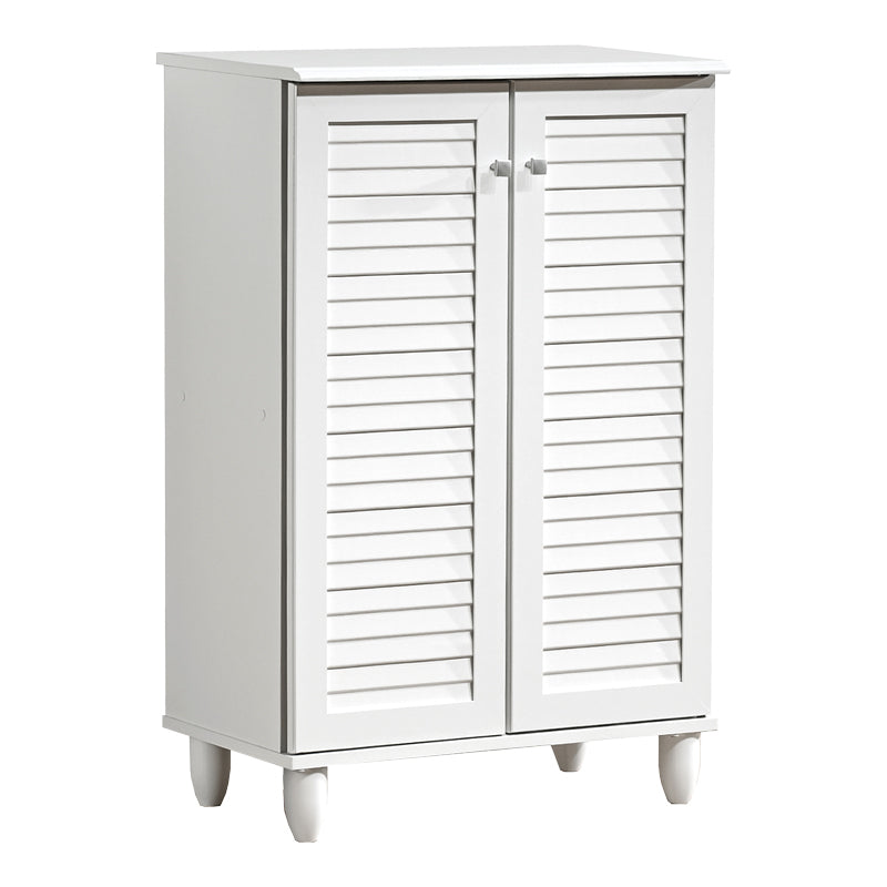 Шкаф за обувки SANTO 10 чифта в бял цвят 60x34.5x91.5см