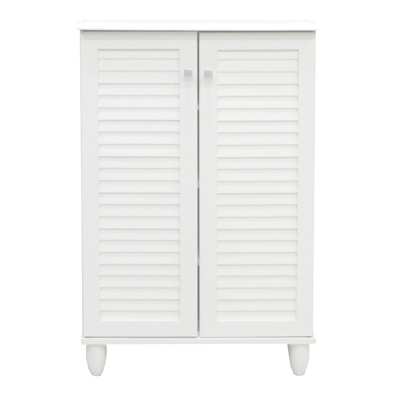 Шкаф за обувки SANTO 10 чифта в бял цвят 60x34.5x91.5см