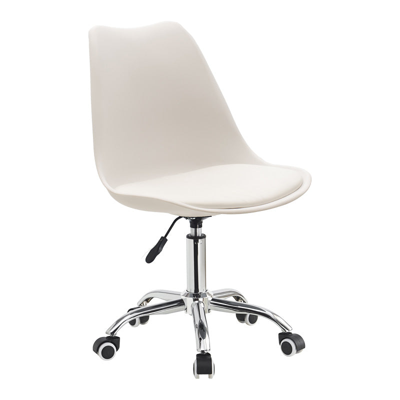 Офис стол Gaston II PP-PU в бял цвят