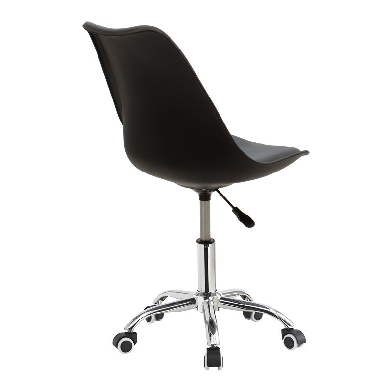 Офис стол Gaston II PP-PU в черен цвят