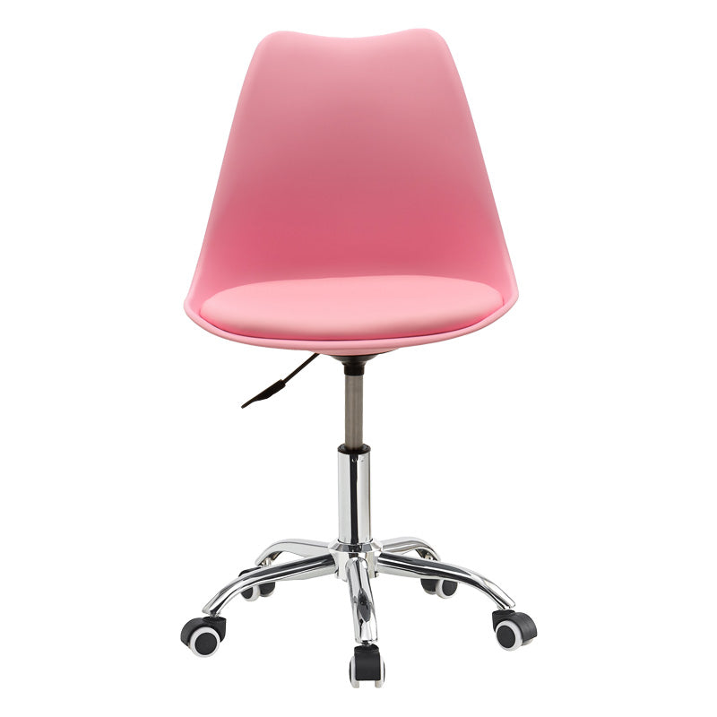 Офис стол Gaston II pp- pu в розов цвят