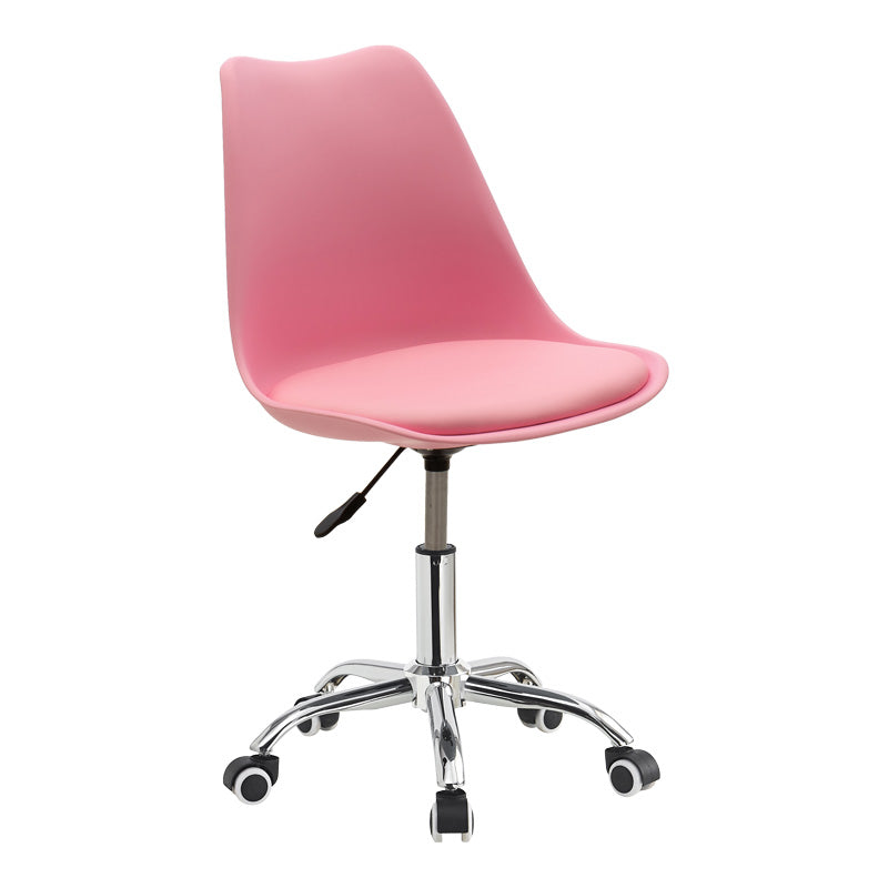 Офис стол Gaston II pp- pu в розов цвят