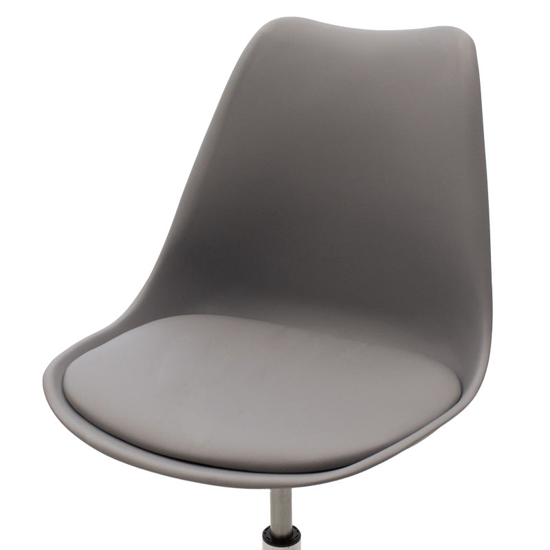 Офис стол Gaston II PP-PU сив цвят