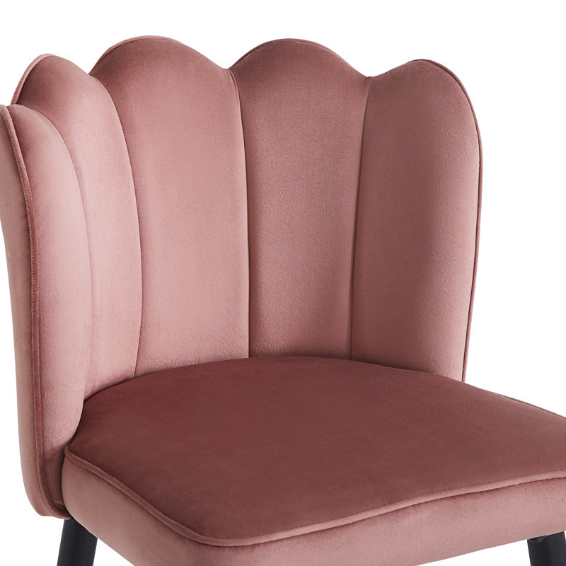 Бар стол Velvi кадифе в цвят гнила ябълка 46x45x105.5см