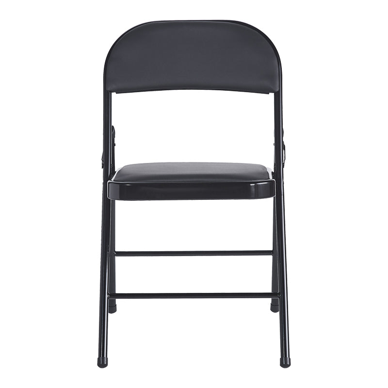 Сгъваем стол Niro pu-metal в черен цвят 46x46x79см