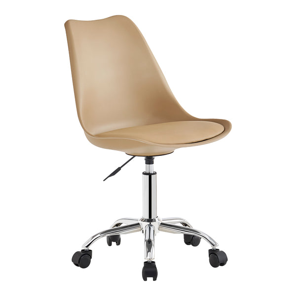 Офис стол VERONA    pp-pu капучино 48x57x77-90см