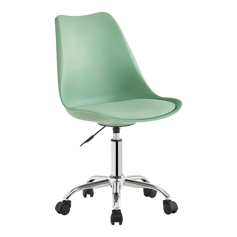 Офис стол Gaston  pp-pu мента 48x57x77-90см