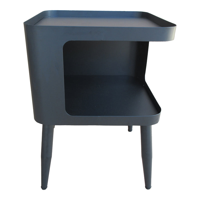 Метална странична маса CUBINO в черно 35x35x50см
