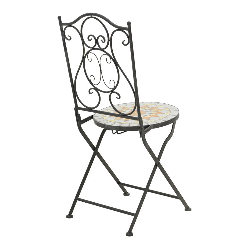 Градински комплект Sellis 3бр мозайка-метал черен