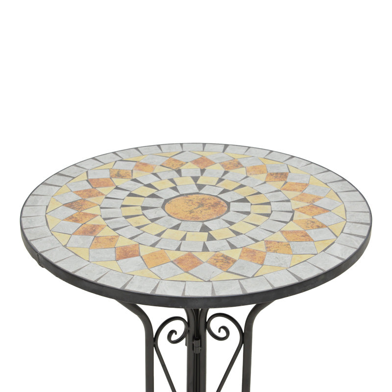 Градински комплект Sellis 3бр мозайка-метал черен