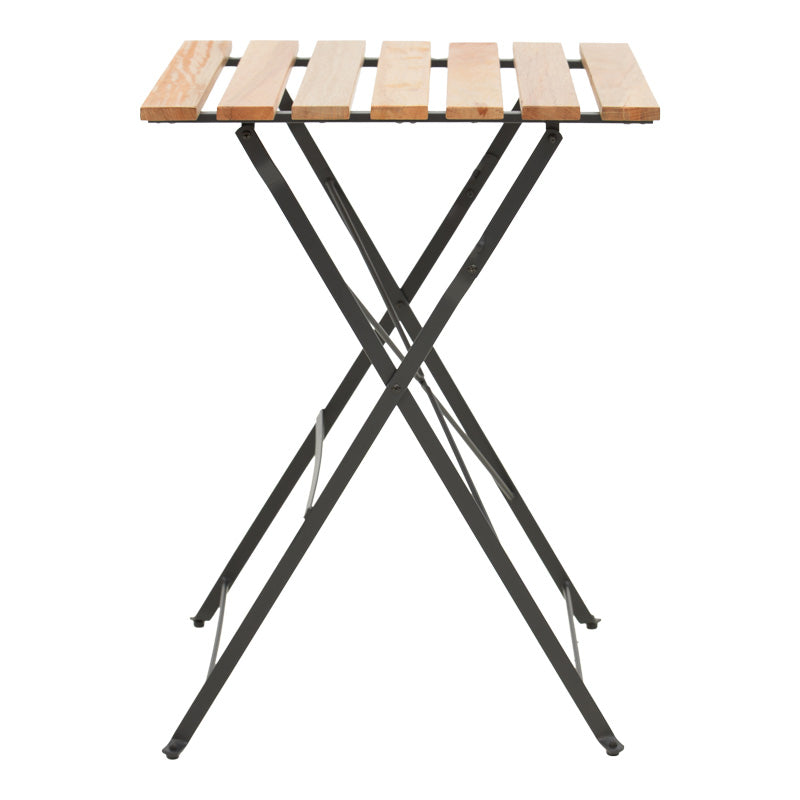 Градински комплект  Pometia  3 бр дърво-метал