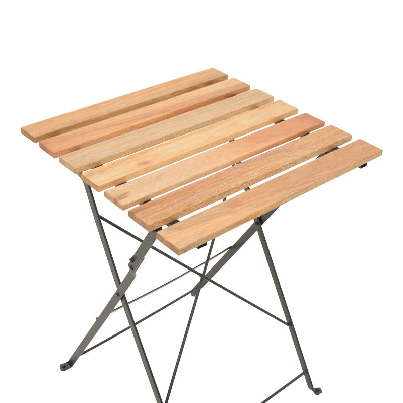 Градински комплект  Pometia  3 бр дърво-метал