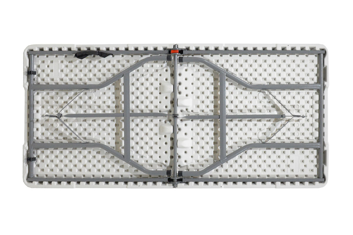 Професионална кетъринг маса Rodeo сгъваема бял гранит 183x76x74