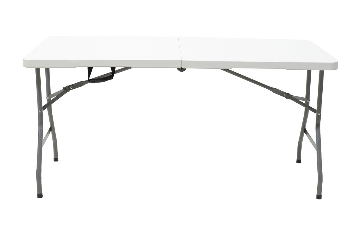 Професионална кетъринг маса Rodeo сгъваема бял гранит 183x76x74